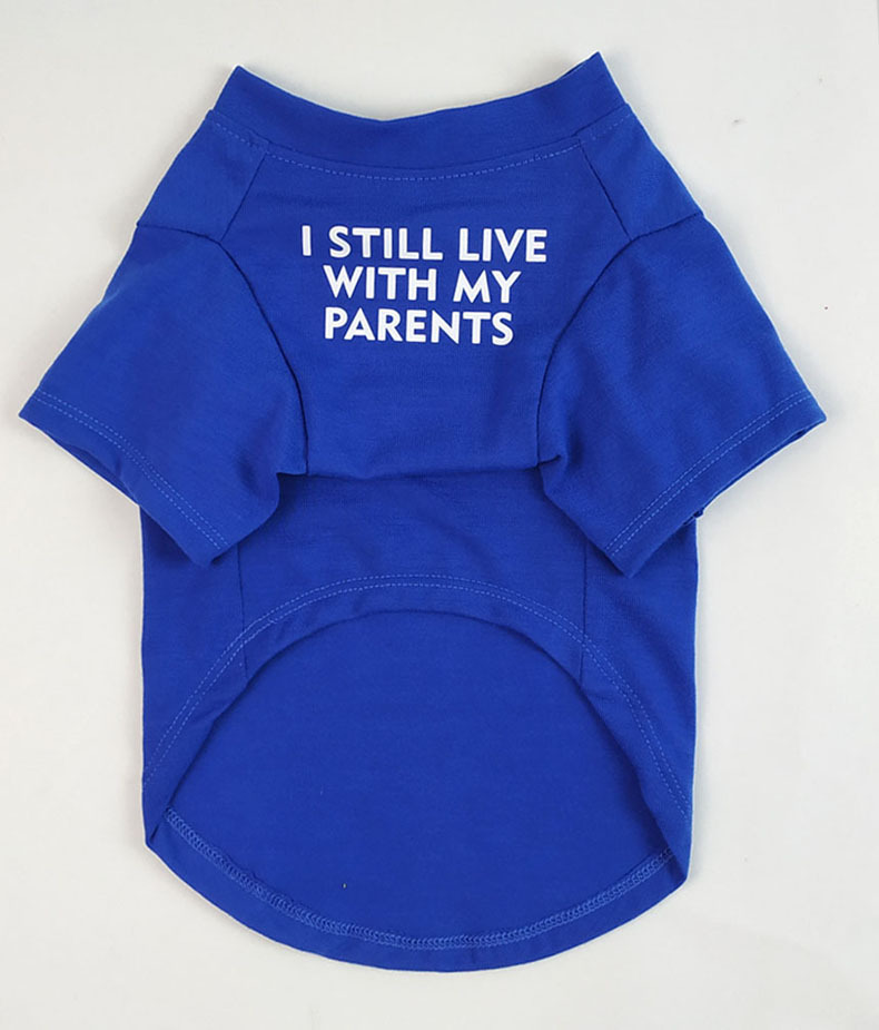 Pet Dog Letter T-shirt - Image 3